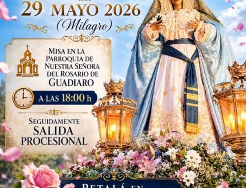 Salida Procesional (Milagro) en Guadiaro.  Viernes 29 de mayo de 2026.